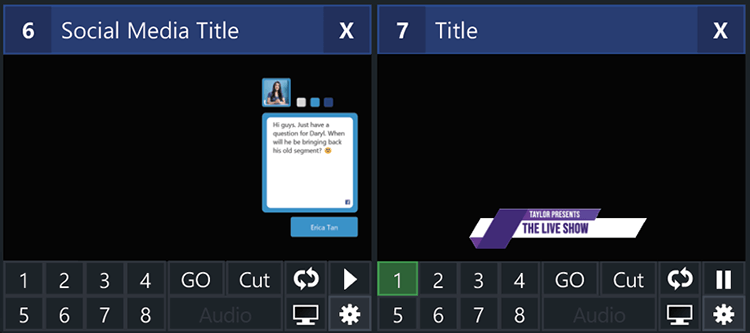 Built-In Animated Title Templates