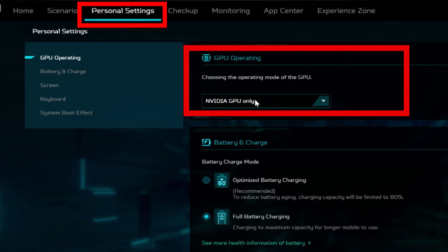 How to use the dedicated GPU on a Acer Predator laptop | vMix